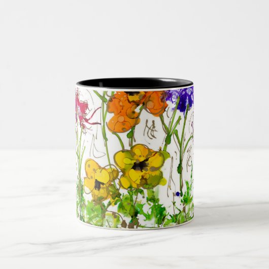 Coffee Mok Lovitude Soul Painting "Peace Garden" (Center)