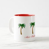 Coffee Mok Merry Kerstmis Mele Kalikimaka (Voorkant links)
