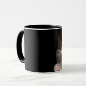 Coffee-Mok met Calico Cat Mok (Voorkant links)