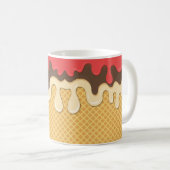 Coffee-Mok met druppelteller, beker Koffiemok (Voorkant rechts)