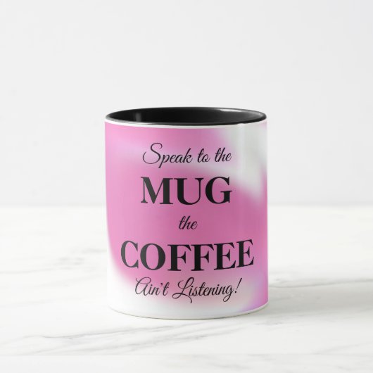 Coffee-Mok met grappige boodschap Mok (Midden)