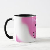 Coffee-Mok met grappige boodschap Mok (Links)