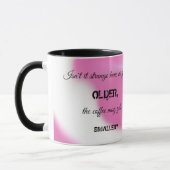 Coffee-Mok met grappige boodschap Mok (Links)