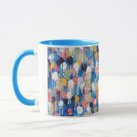 Coffee-Mok met originele Tel Aviv-straatkunst Mok (Links)