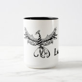Coffee-Mok met Phoenix Design Tweekleurige Koffiemok (Center)