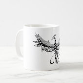 Coffee-mok met Phoenix-ontwerp Koffiemok (Voorkant links)