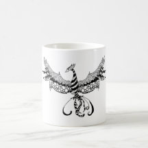 Coffee-mok met Phoenix-ontwerp