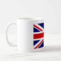 Coffee-mok met vlag van Brits Unievakker
