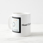 Coffee-Mok nodig Koffiemok (Voorkant links)