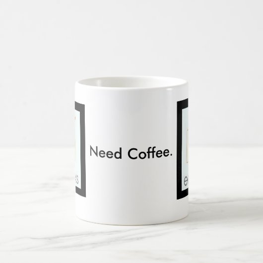 Coffee-Mok nodig Koffiemok (Center)