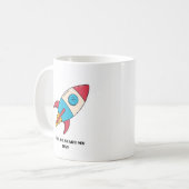 Coffee Mok Rocket Fusion to Start Day (Voorkant links)