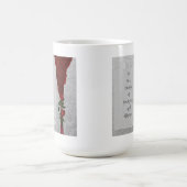 Coffee-Mok, Rumi Quote Koffiemok (Center)