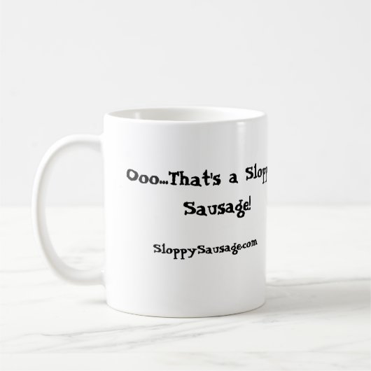 Coffee-Mok SloppySause.com Koffiemok (Links)