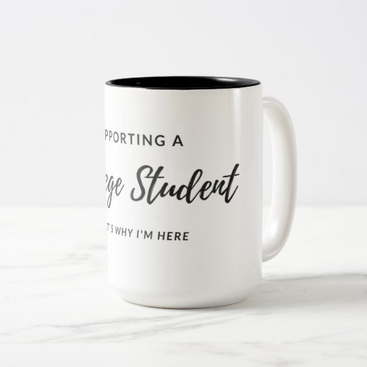 Coffee Mok voor basisstudenten (Voorkant rechts)