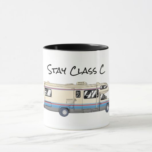 Coffee-Mok voor blijf klasse C Mok (Midden)