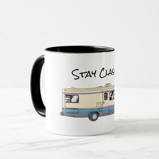 Coffee-Mok voor blijf klasse C Mok (Voorkant links)