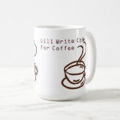 Coffee-Mok voor computerprogrammeerprogramma's Koffiemok (Voorkant rechts)