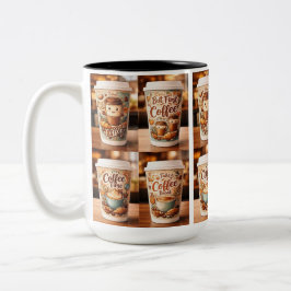 Coffee Moments Mug Tweekleurige Koffiemok