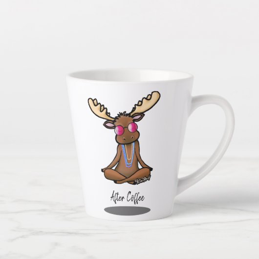Coffee Moose Latte Mok (Rechts)