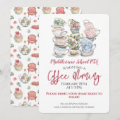 Coffee Morning Fundraiser Kaart (Voorkant / Achterkant)