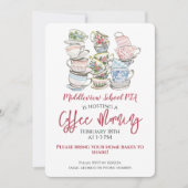 Coffee Morning Fundraiser Kaart (Voorkant)