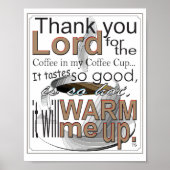 Coffee Morning Prayer Poster (Voorkant)