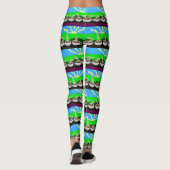 Coffee Morning Sunrise Leggings (Achterkant)