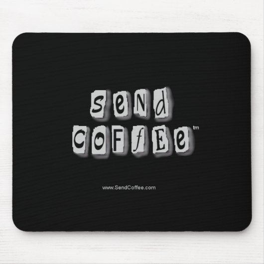 Coffee mousepad muismat (Voorkant)