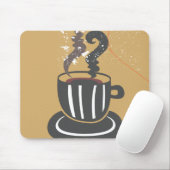 Coffee Mousepad Muismat (Met muis)