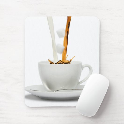 Coffee Mousepad Muismat (Met muis)