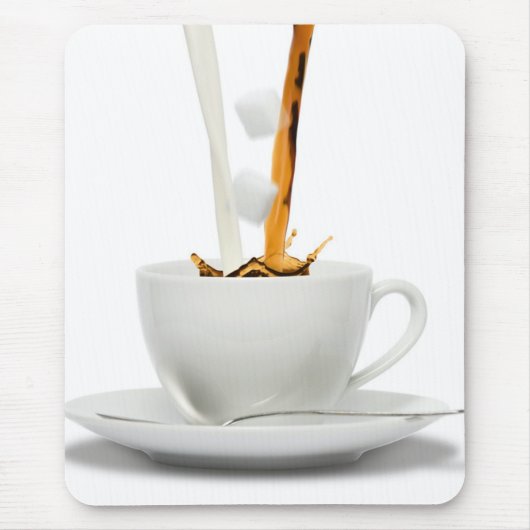 Coffee Mousepad Muismat (Voorkant)