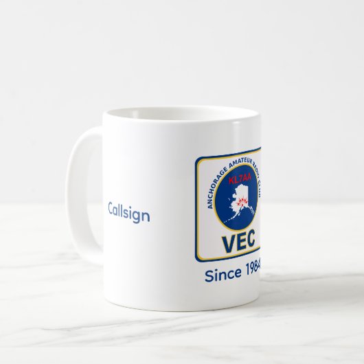 Coffee Mug (Anchorage ARC VEC) Koffiemok (Voorkant links)