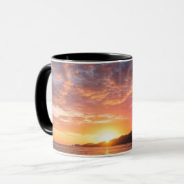 Coffee Mug Beautiful Sunset Landscape Beach View Mok