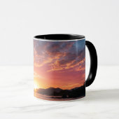Coffee Mug Beautiful Sunset Landscape Beach View Mok (Voorkant rechts)