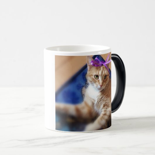 Coffee Mug cat Magische Mok (Voorkant rechts)