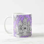 Coffee Mug Decorated with an Image of a Castle Koffiemok (Links)