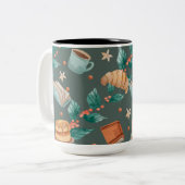 Coffee Mug design  Tweekleurige Koffiemok (Voorkant links)