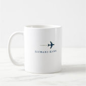 Coffee Mug for an airplane pilot Koffiemok (Links)
