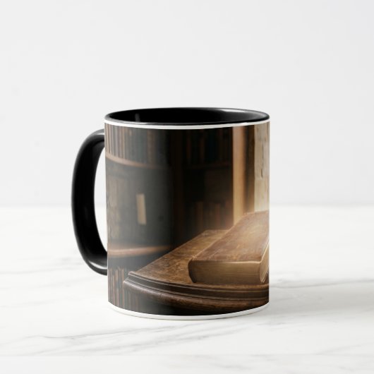 Coffee Mug Holy Bible Inspirational Religious Mug Mok (Voorkant links)
