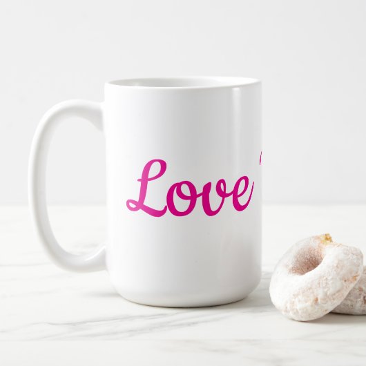 Coffee mug koffiemok (Met donut)