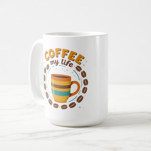coffee mug koffiemok (Voorkant links)