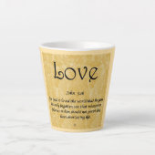 coffee mug-Love 3;16 Latte Mok (Voorkant)