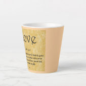 coffee mug-Love 3;16 Latte Mok (Voorkant)