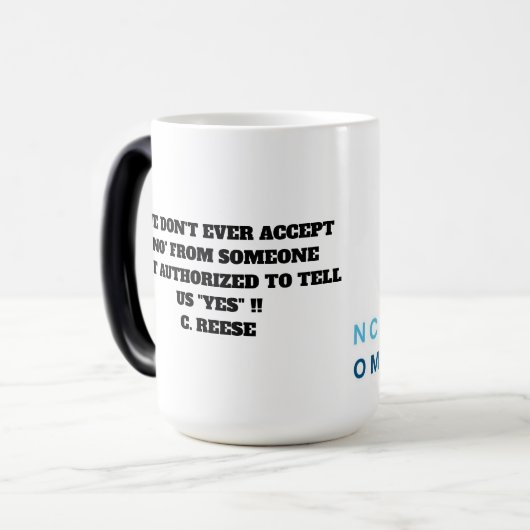 COFFEE MUG MAGISCHE MOK (Voorkant links)