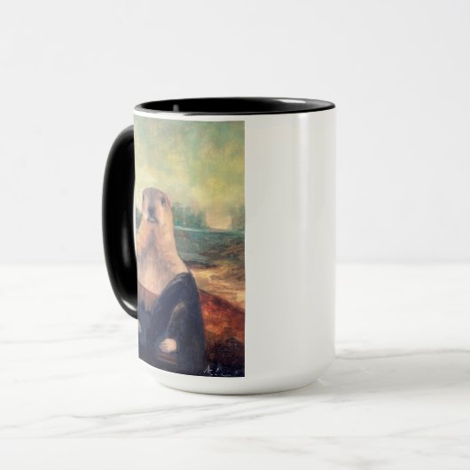 Coffee Mug of the Marmot Lisa Mok (Voorkant links)