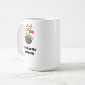 Coffee mug - Plant based warrior Koffiemok (Voorkant links)