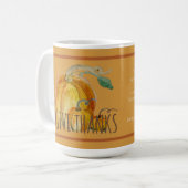 Coffee Mug: Pumpkin Harvest Blessing Koffiemok (Voorkant links)