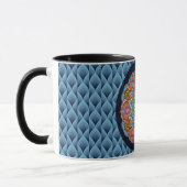 Coffee Mug  "Samadhi" (acrylic painting) Mok (Links)