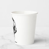 Coffee Mug Scull Papieren Bekers (Links)