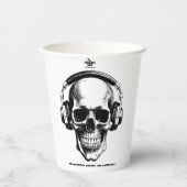 Coffee Mug Scull Papieren Bekers (Voorkant)
